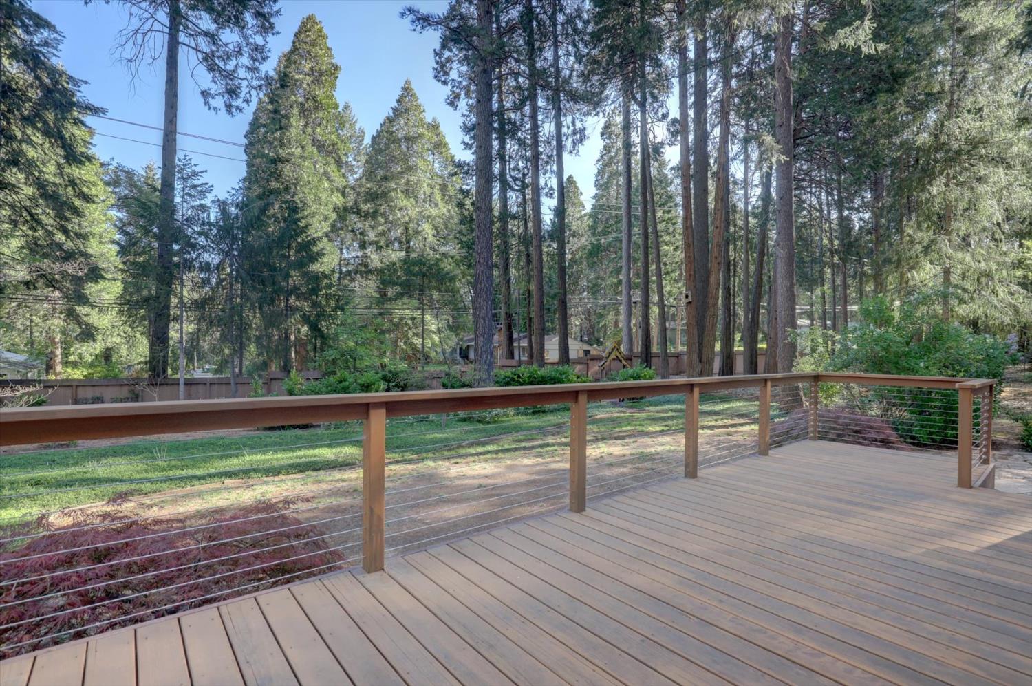 12523 Banner Lava Cap Road Nevada City, CA 95959 - Photo 55 of 57 a view of outdoor space with deck and yard