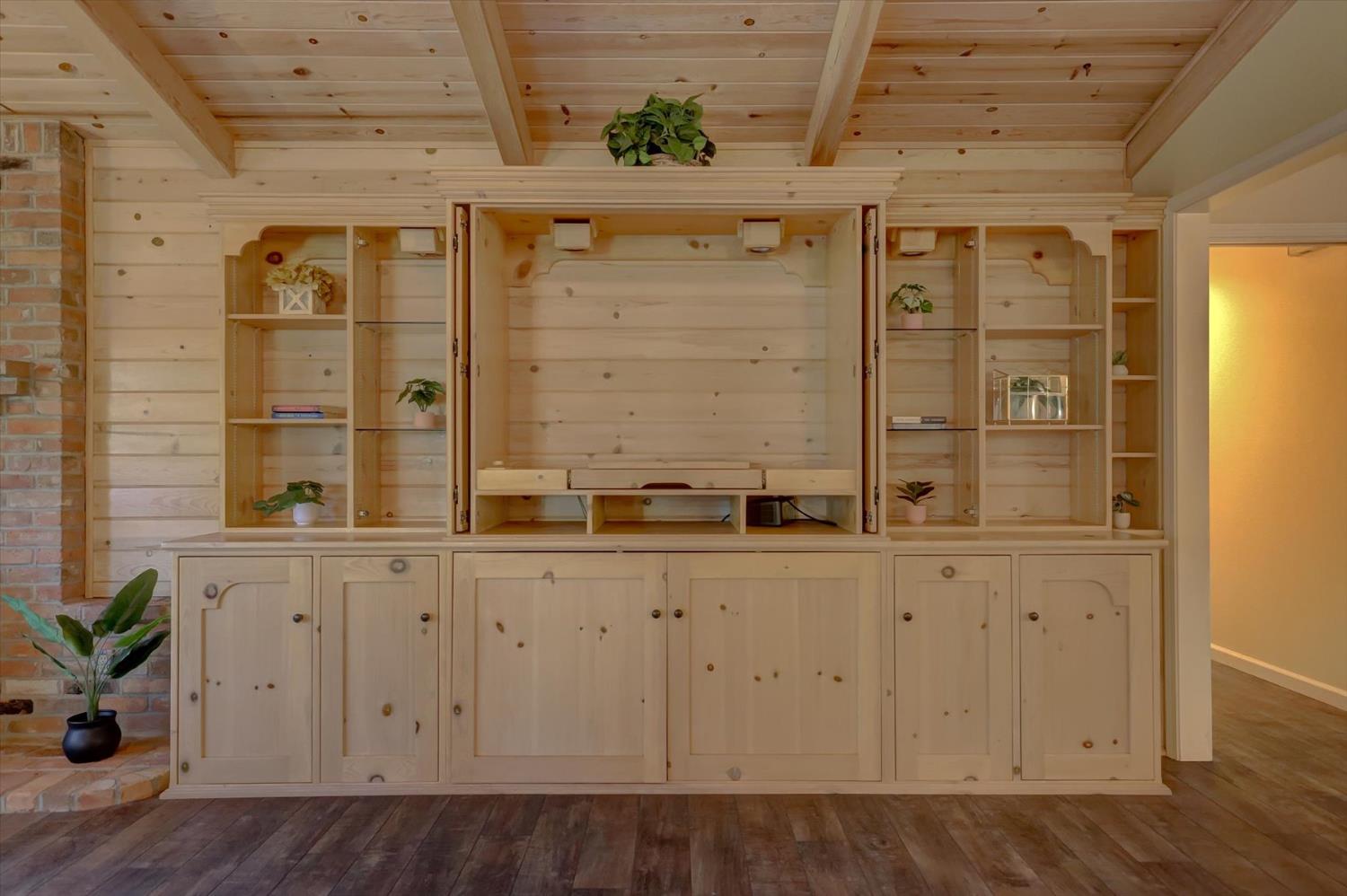 12523 Banner Lava Cap Road Nevada City, CA 95959 - Photo 7 of 57 Living Room Built-inn cabinet