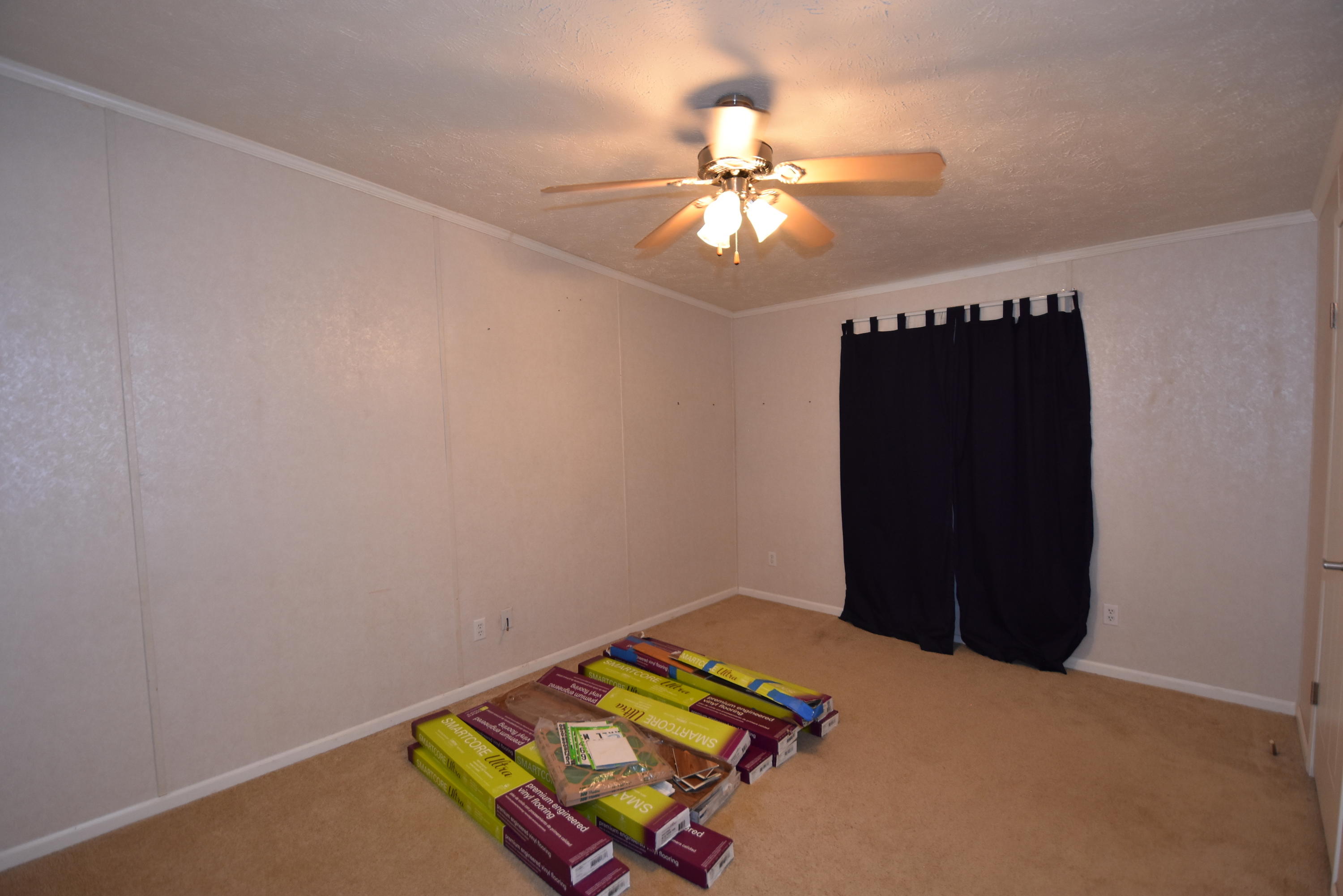 2953 Adams Road Crestview, FL 32536 - Photo 30 of 51 a bedroom with a bed and a ceiling fan