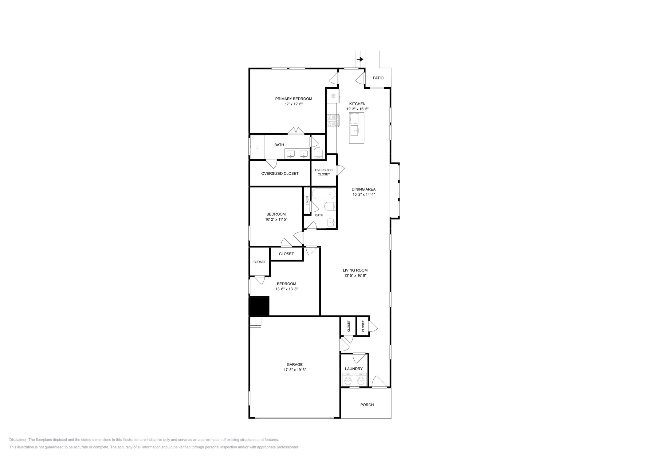 445 Raglands Road Leander, TX 78641 - Photo 17 of 17 Visualize your future home with this detailed floor plan showcasing a spacious layout.