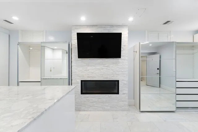 a view of a house with a street