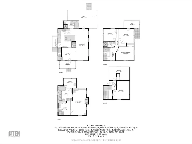 a bedroom with a bed and a television
