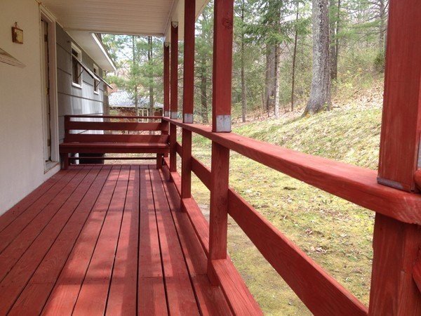 66 West Warren Road Ware, MA 01082 - Photo 20 of 25 a view of balcony with wooden floor