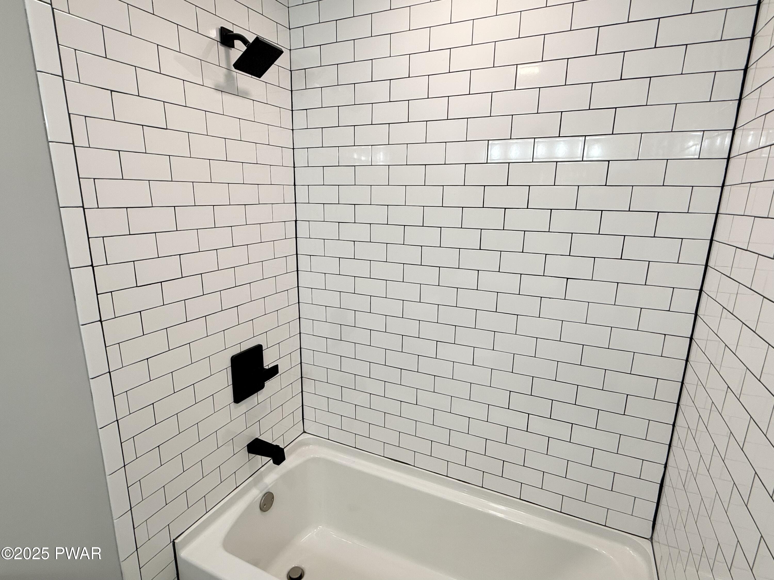 101 Lyle Road Milford, PA 18337 - Photo 46 of 66 Subway Tile 3rd bathroom tub