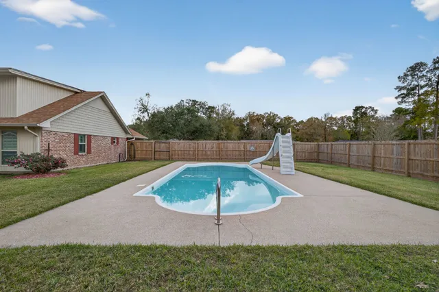 a aerial view of a house