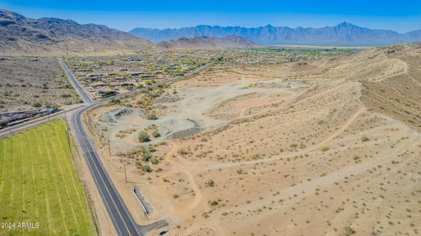 a view of a lake with a mountain view