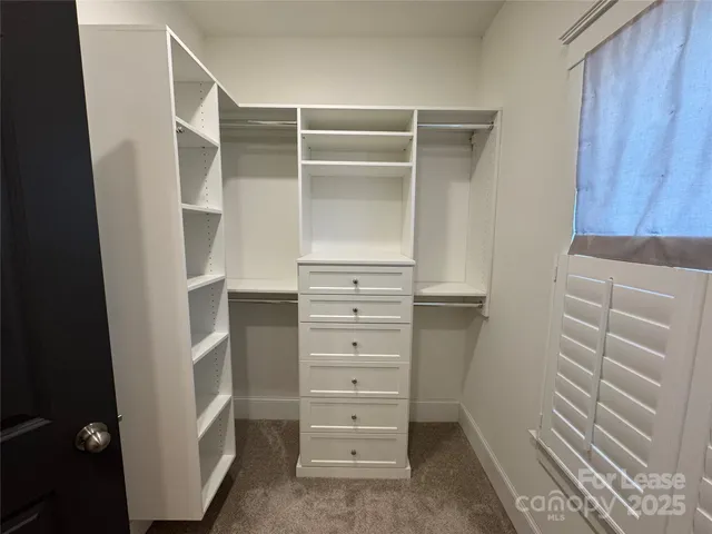 a view of hallway with window