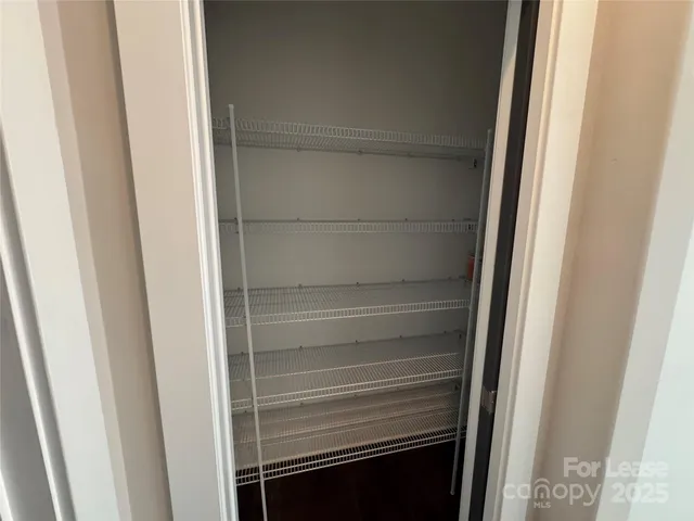 a view of walk in closet