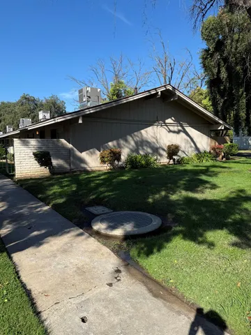 a view of a golf course