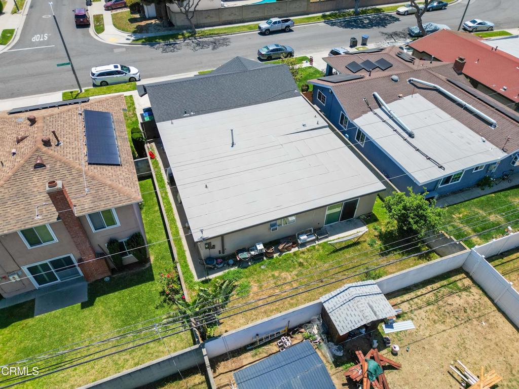 1421 East Abbottson Street Carson, CA 90746 - Photo 17 of 18 an aerial view of a house with pool patio and outdoor seating