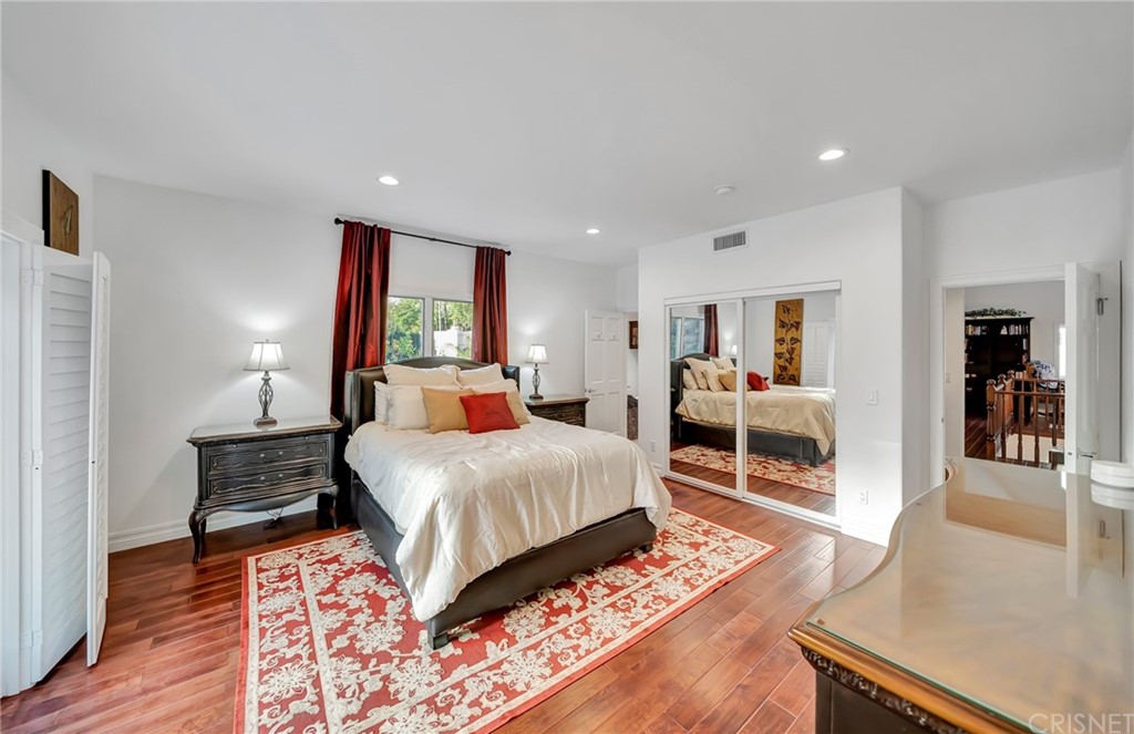 22963 Cass Avenue Woodland Hills, CA 91364 - Photo 49 of 66 Guest bedroom with large terrace and full bathroom