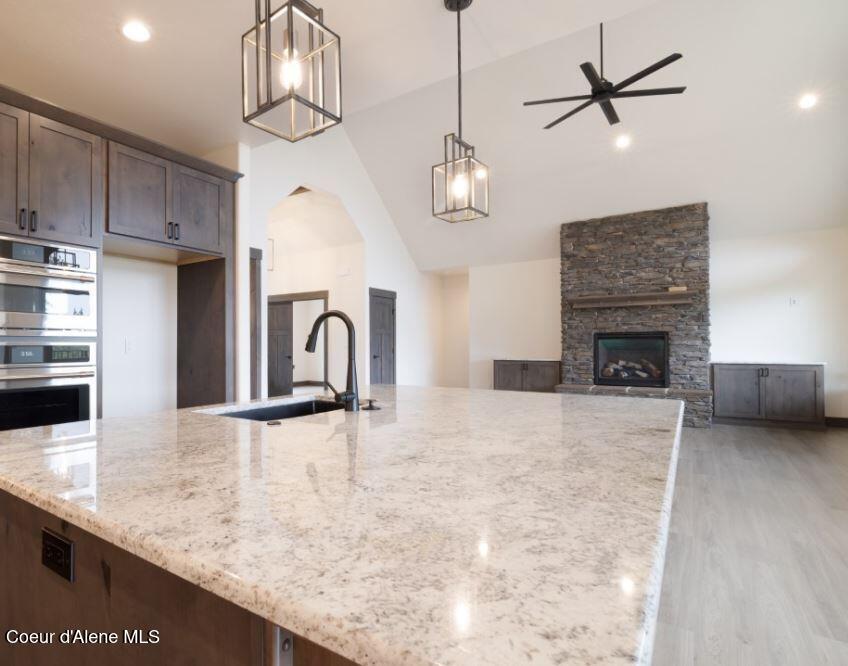 L4 West Gemini Lane Rathdrum, ID 83858 - Photo 10 of 26 Kitchen to Great Room