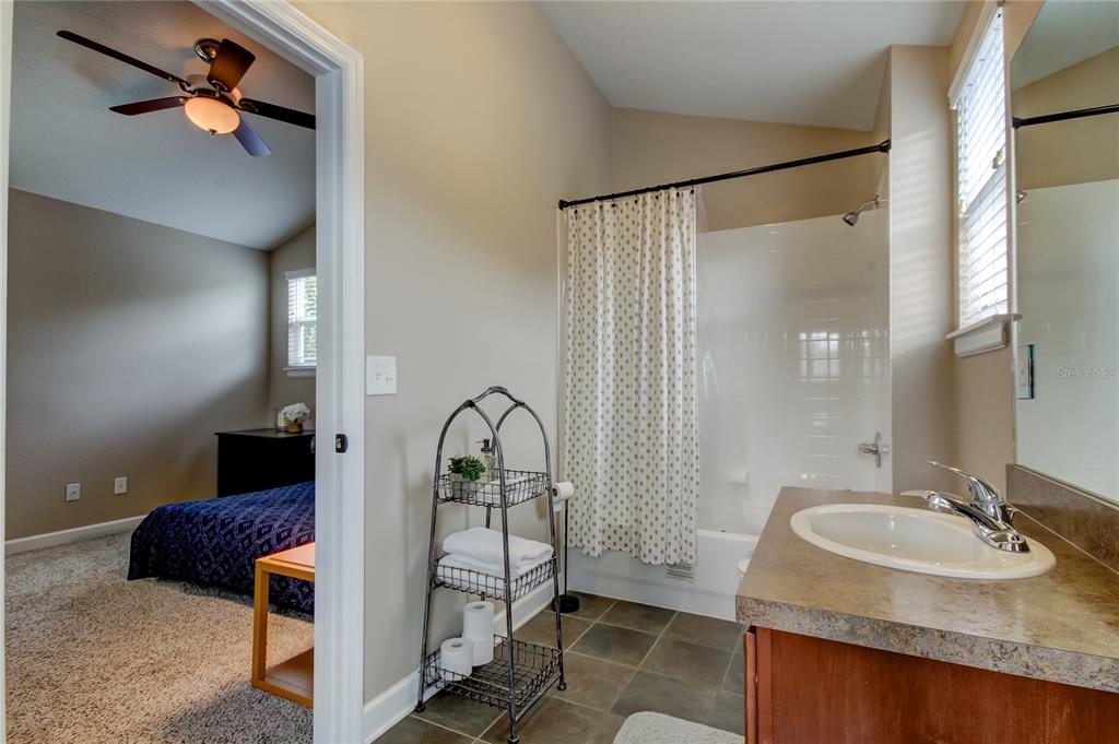 2123 West Spruce Street Tampa, FL 33607 - Photo 28 of 40 a bathroom with a sink and mirror