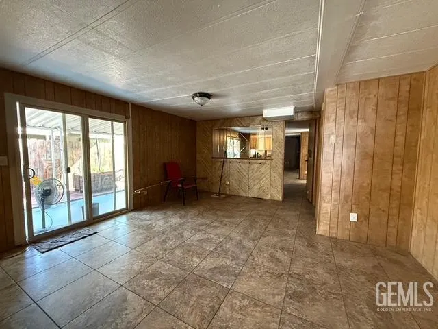 a view of a porch with furniture