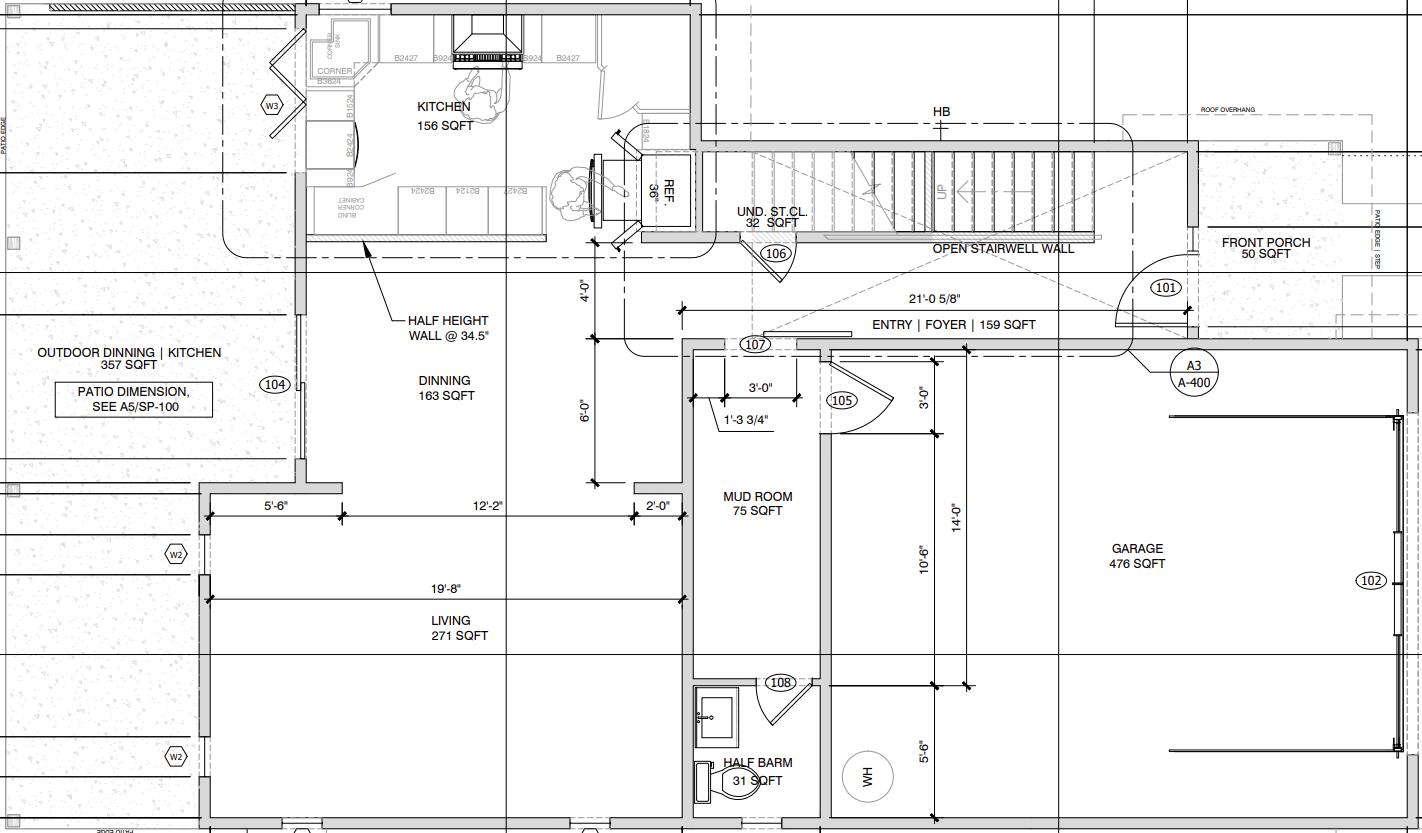 22 Georgie Street Point Washington, FL 32459 - Photo 56 of 57 First Floor Plan