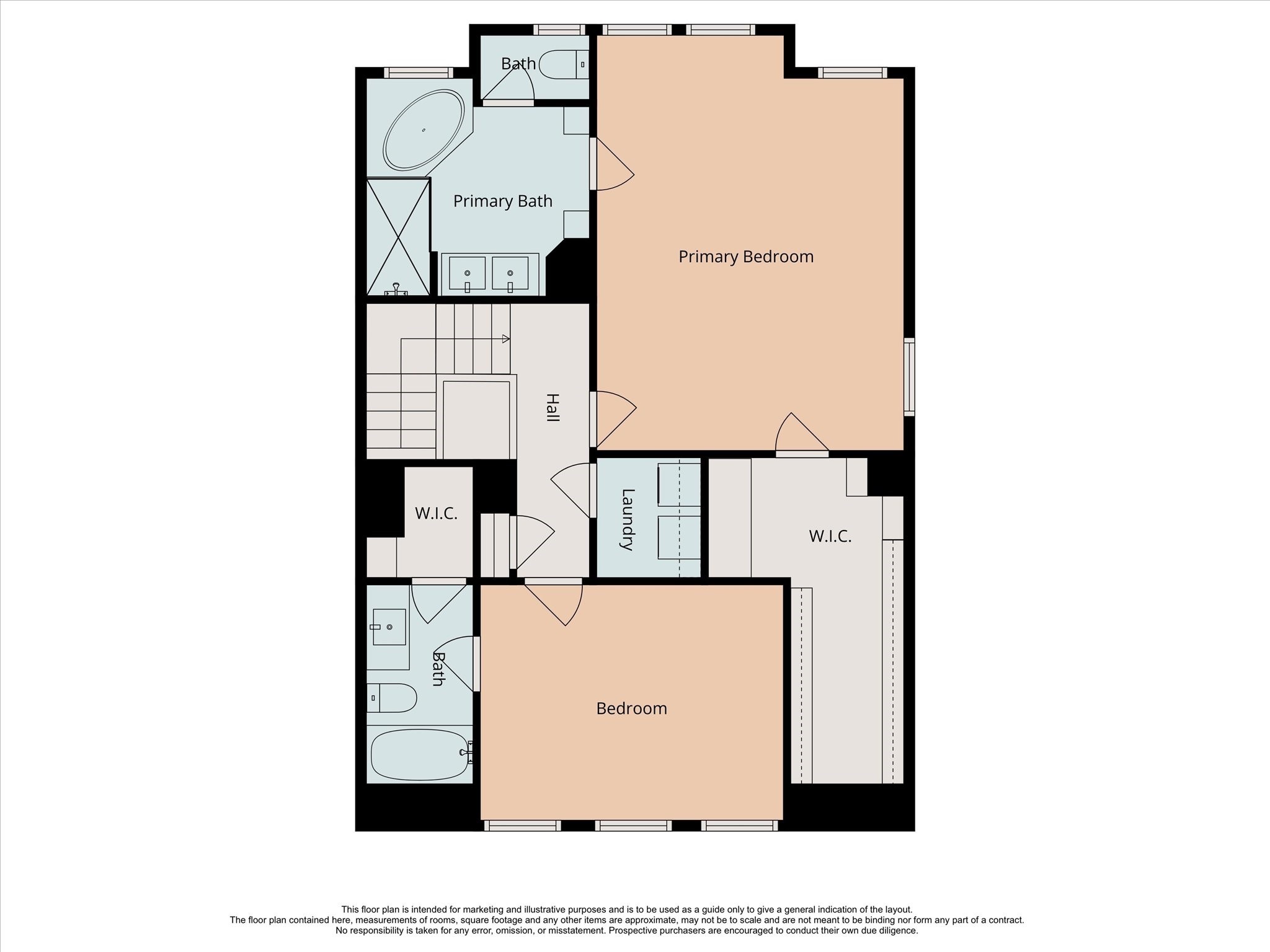 3515 Yupon Street Houston, TX 77006 - Photo 39 of 41 a picture of floor plan