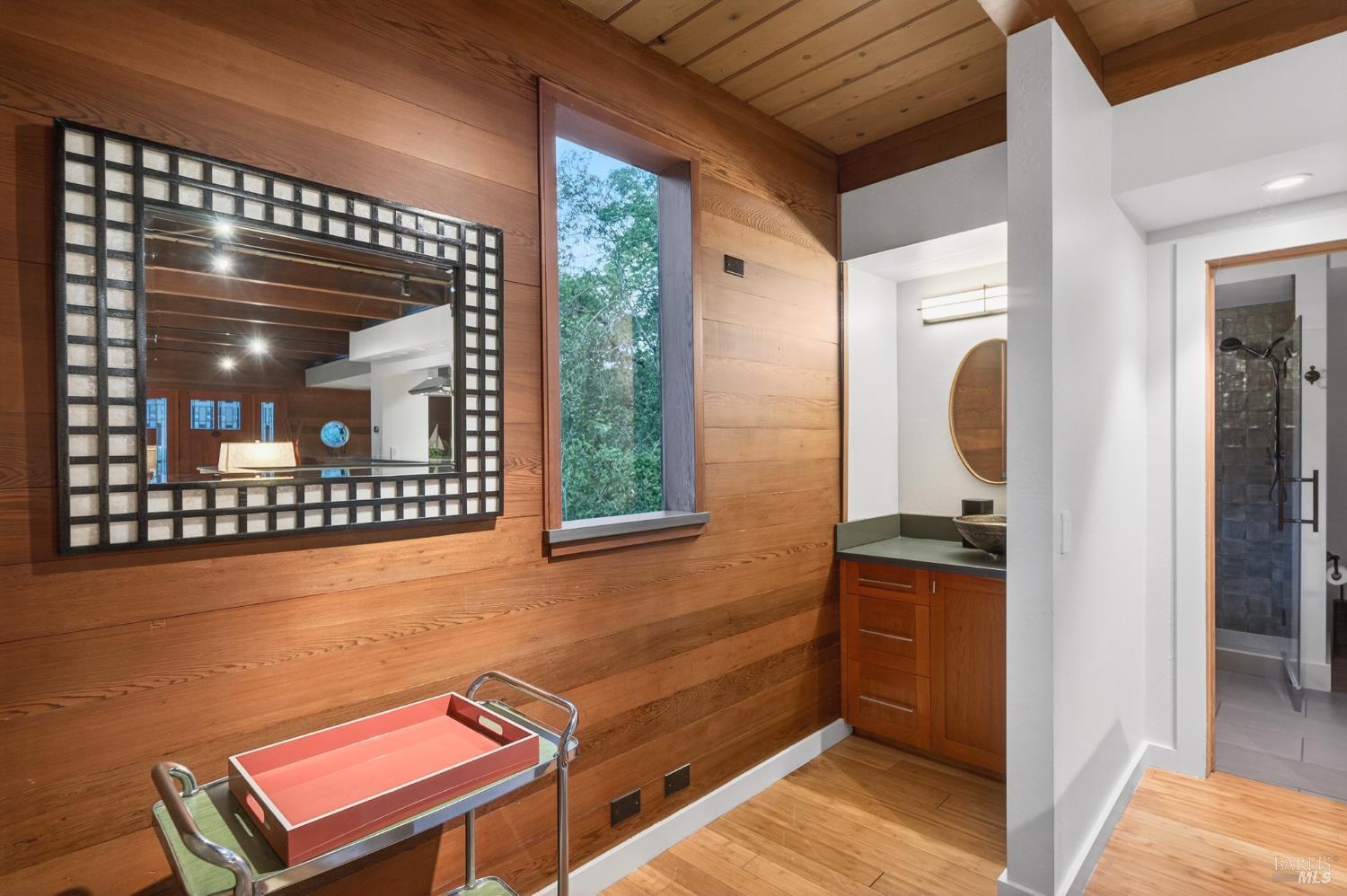 116 Hill Road Glen Ellen, CA 95442 - Photo 17 of 48 Wet bar area aside living room.