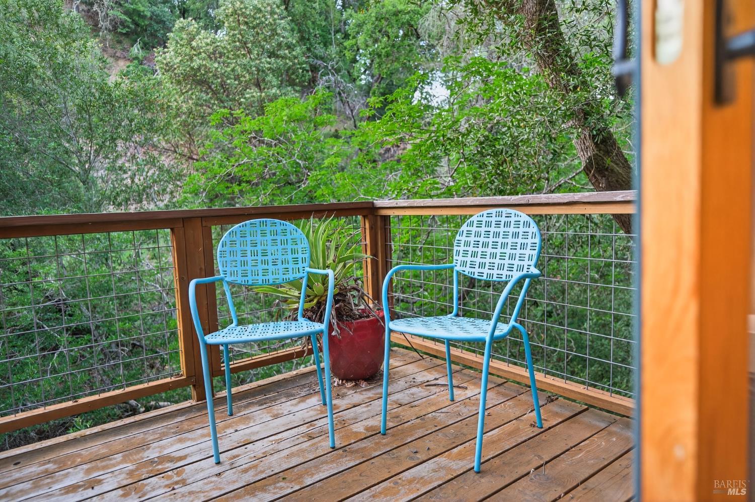 116 Hill Road Glen Ellen, CA 95442 - Photo 24 of 48 Private deck closer.