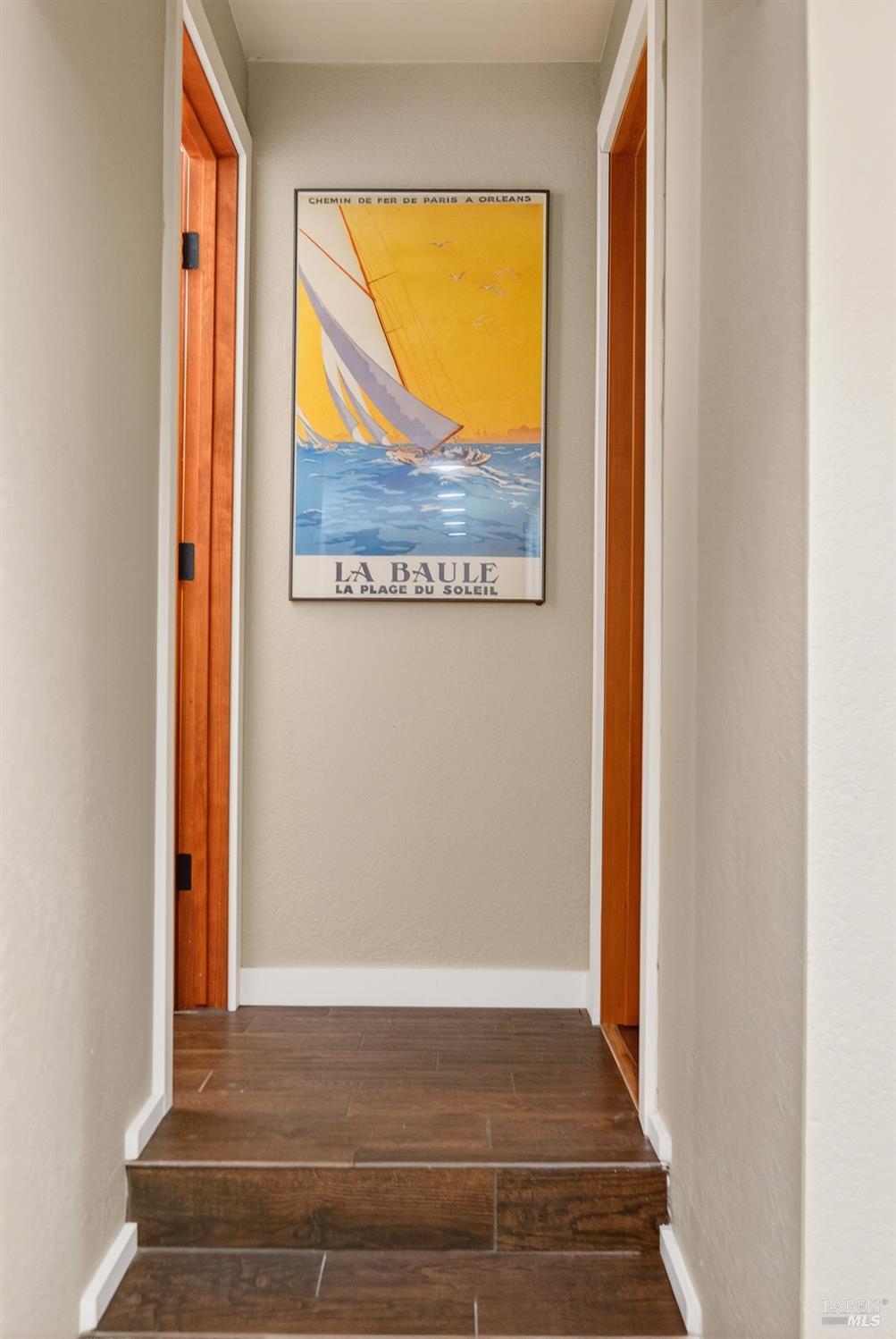 116 Hill Road Glen Ellen, CA 95442 - Photo 28 of 48 Hall to bathroom (left) and storage room (right).