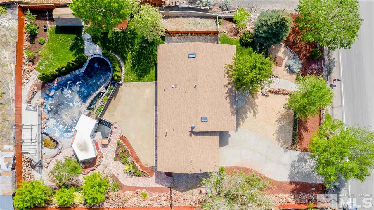 301 Hoge Road Reno, NV 89506 - Photo 23 of 23 an aerial view of a house with outdoor space
