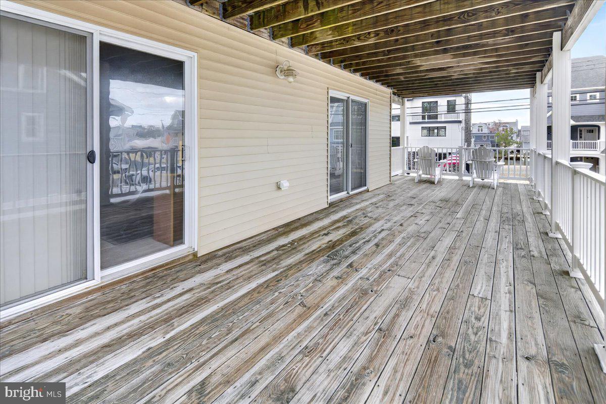 116 Marine Road Waretown, NJ 08758 - Photo 35 of 67 a view of a patio with wooden floor