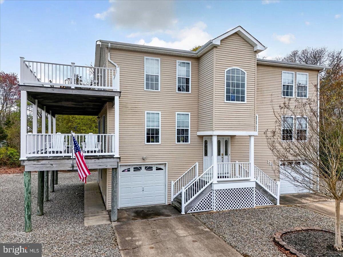 116 Marine Road Waretown, NJ 08758 - Photo 40 of 67 a view of a house with wooden deck