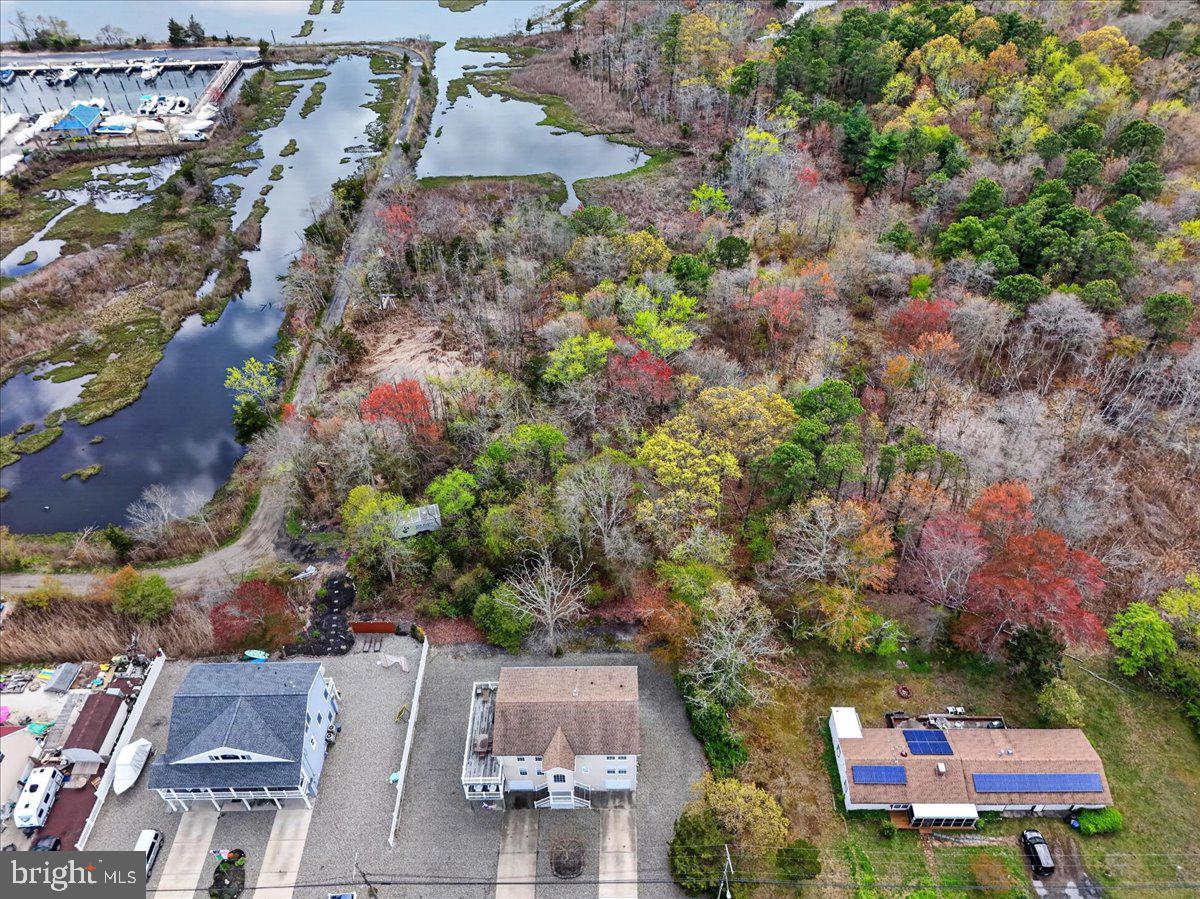116 Marine Road Waretown, NJ 08758 - Photo 59 of 67 an aerial view of residential house with outdoor space and trees
