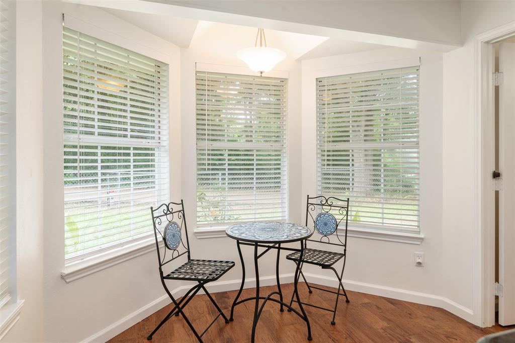 12752 Honeysuckle Circle Eustace, TX 75124 - Photo 12 of 28 Breakfast Area featuring healthy amount of natural light and wood finished floors. This would also make a great sitting area.