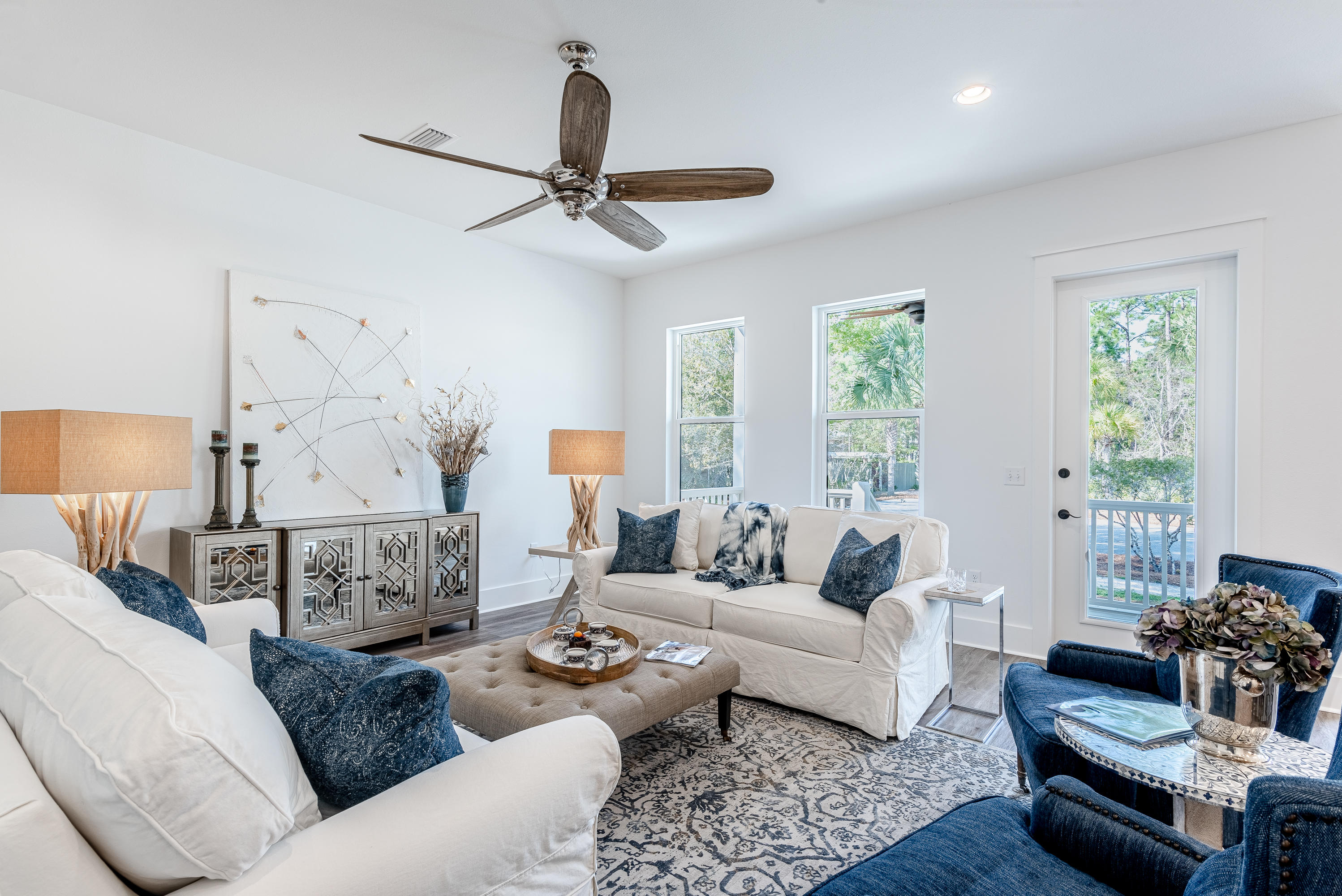 143 Marlberry Santa Rosa Beach Santa Rosa Beach, FL 32459 - Photo 20 of 53 a living room with furniture and a large window