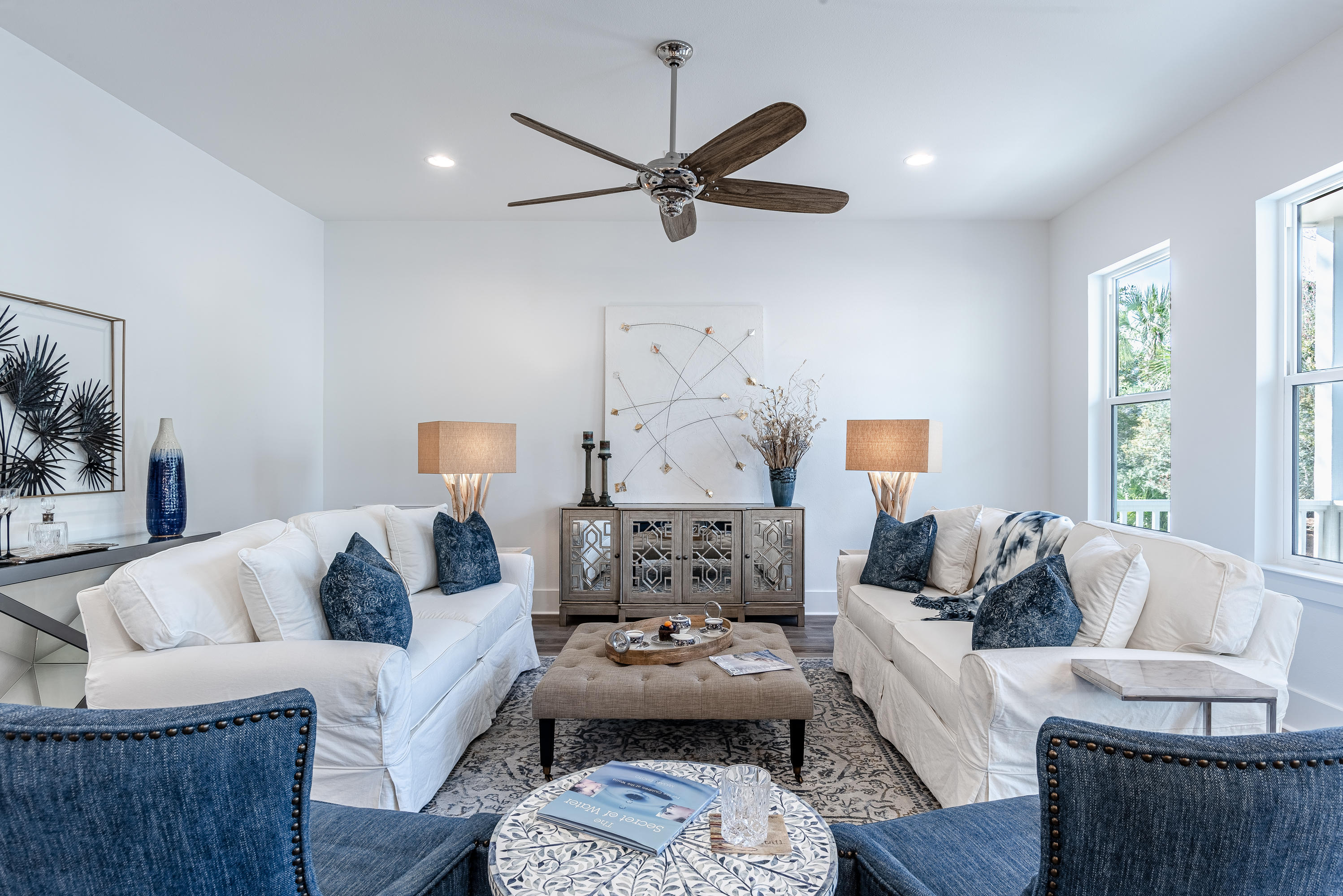 143 Marlberry Santa Rosa Beach Santa Rosa Beach, FL 32459 - Photo 23 of 53 a living room with furniture and a large window