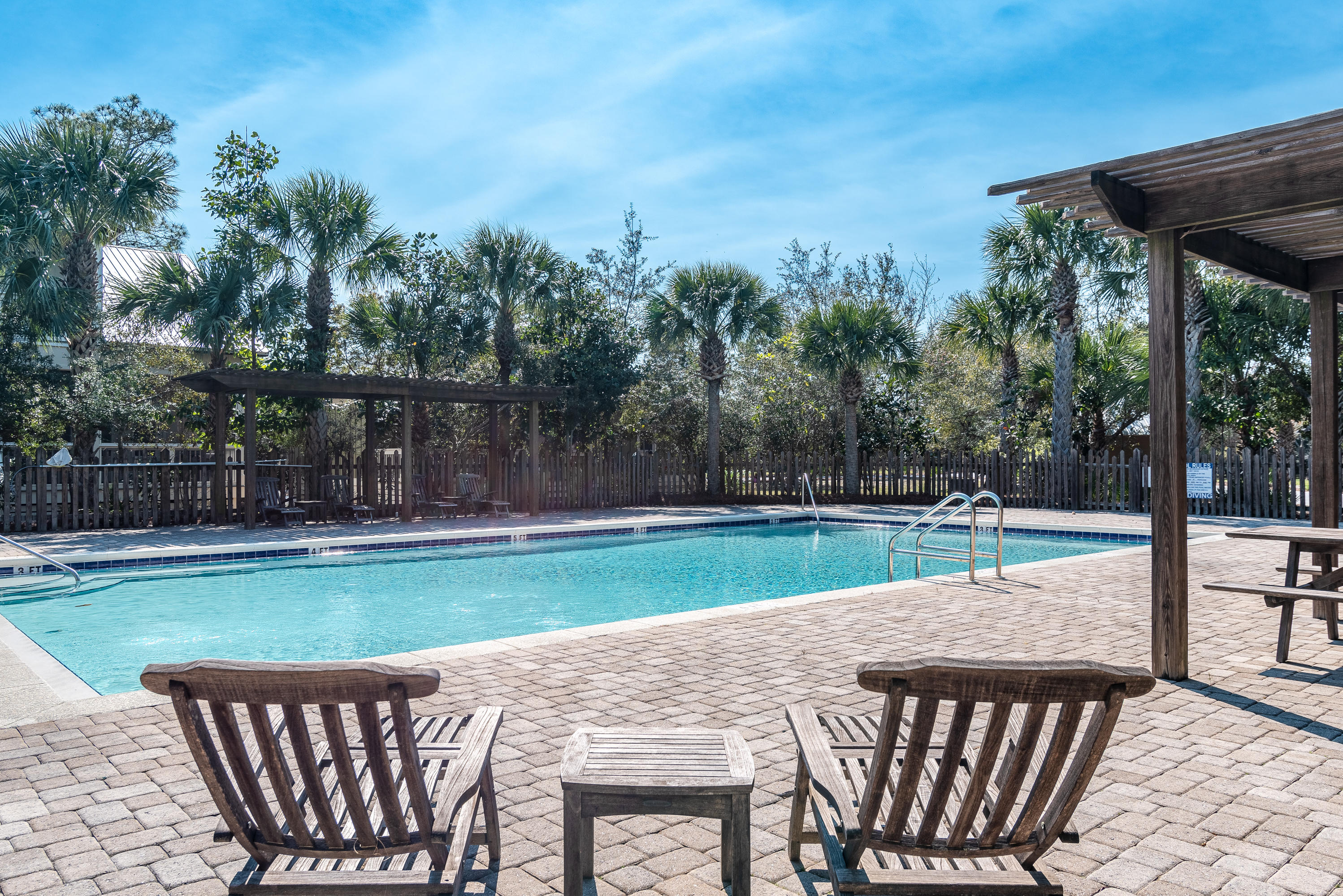 143 Marlberry Santa Rosa Beach Santa Rosa Beach, FL 32459 - Photo 52 of 53 swimming pool view with a seating space