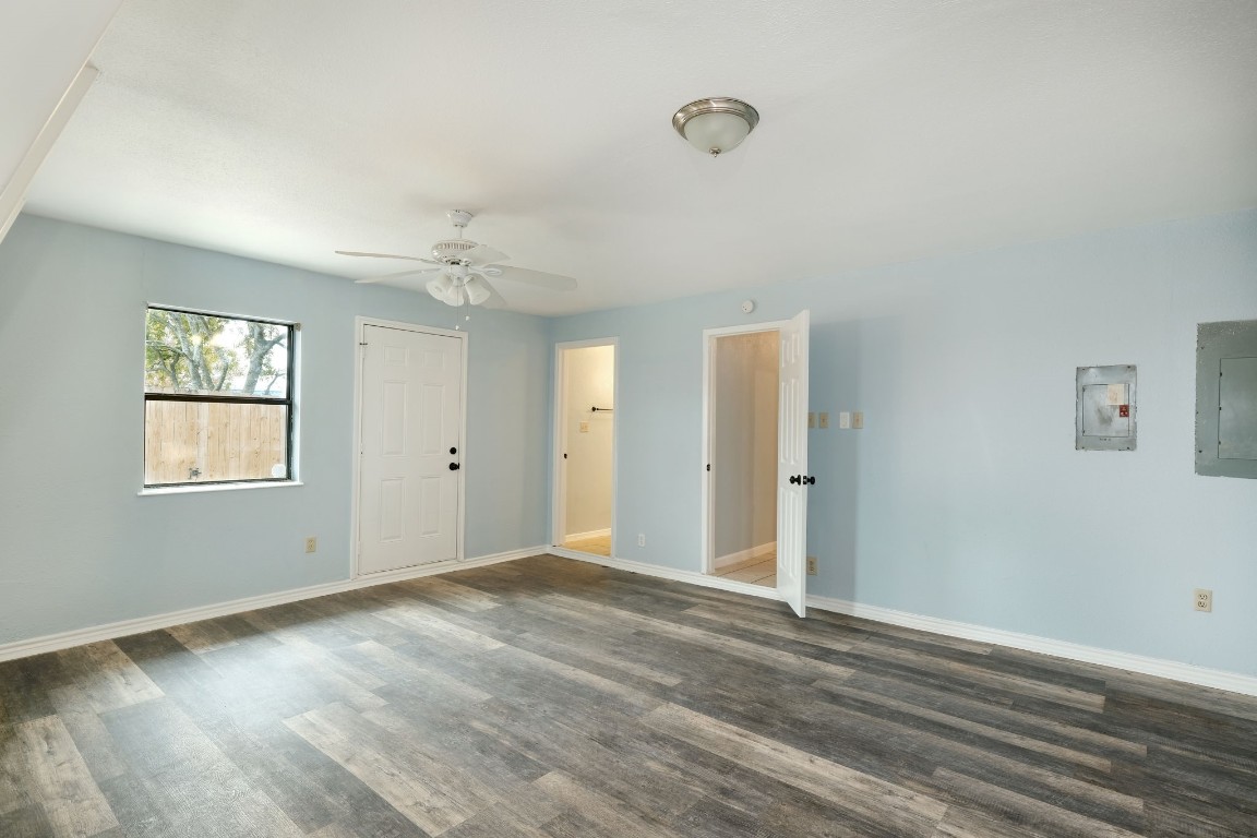 20500 Keilman Lane Pflugerville, TX 78660 - Photo 18 of 36 Downstairs Flex Room that can accomodate multiple workstations/cubicles, family room or flex space