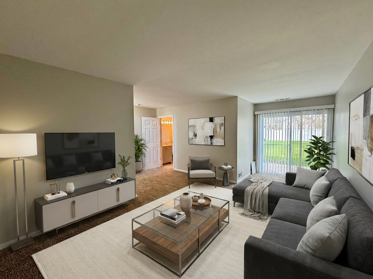 20513 South Acorn Ridge Drive Frankfort, IL 60423 - Photo 8 of 33 a living room with furniture and a flat screen tv