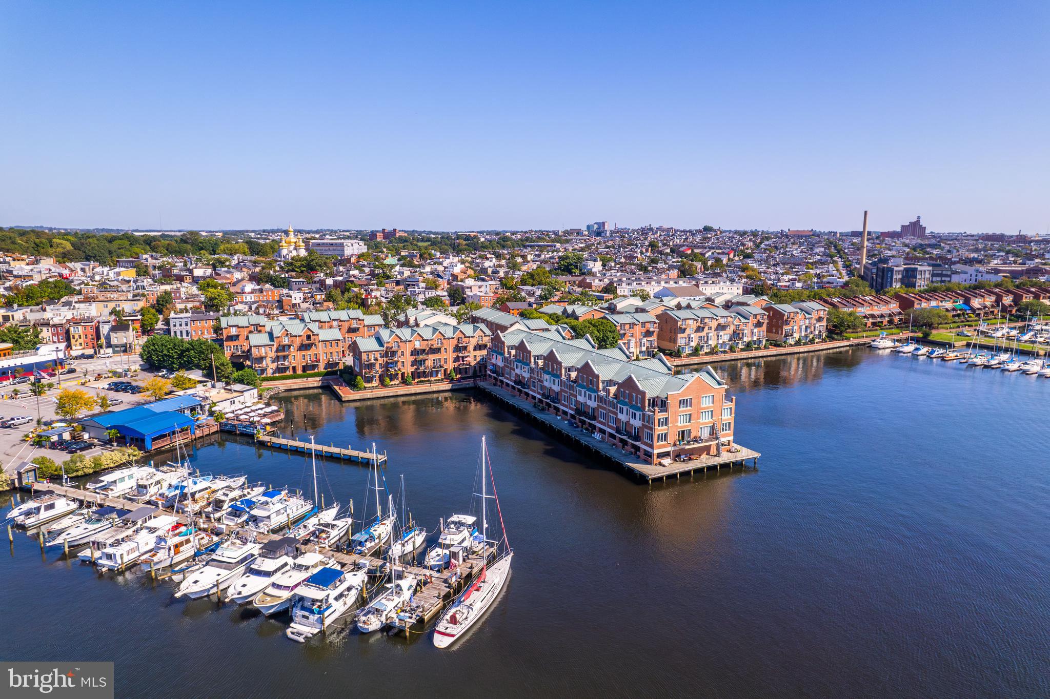 2317 Boston Street, Unit 3 Baltimore, MD 21224 - Photo 48 of 51 a view of a ocean with city