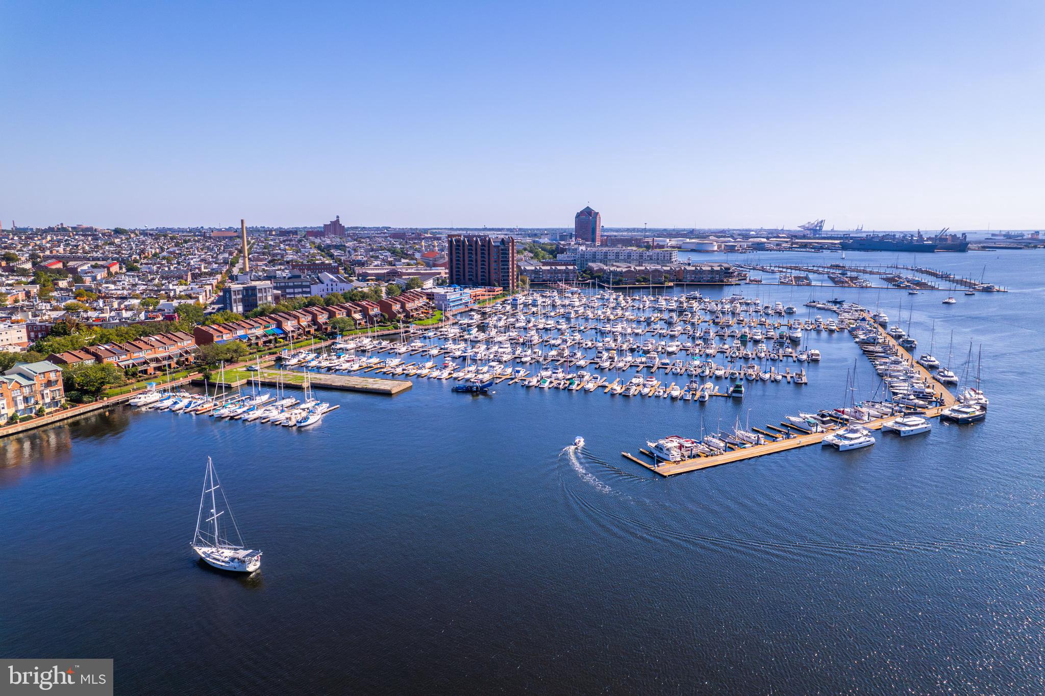 2317 Boston Street, Unit 3 Baltimore, MD 21224 - Photo 51 of 51 an aerial view of a city