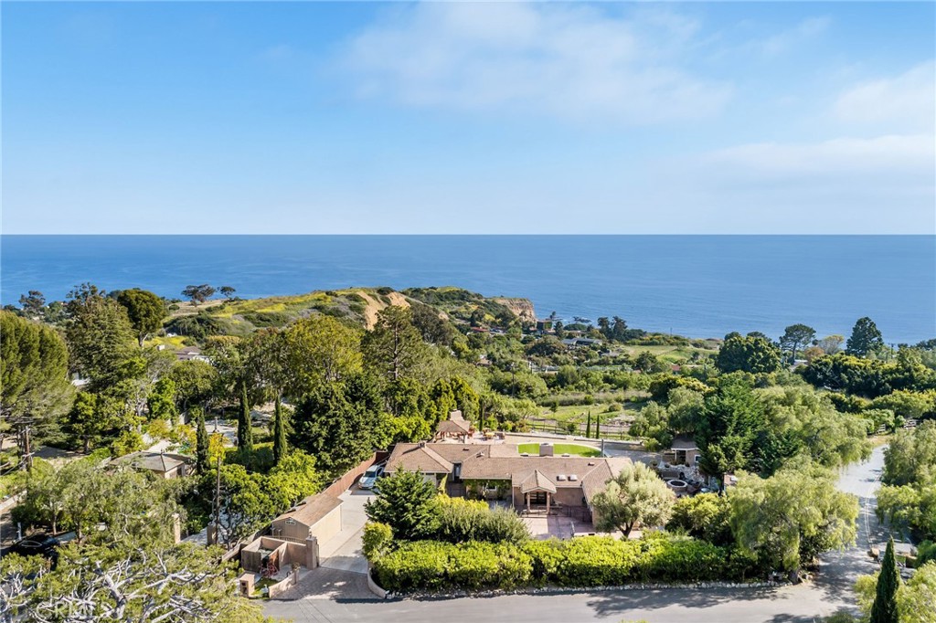 1 Thyme Place Rancho Palos Verdes, CA 90275 - Photo 31 of 35 an aerial view of a house with a yard