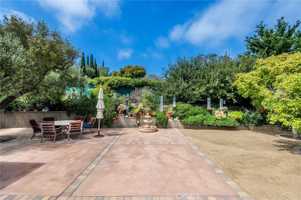 1 Thyme Place Rancho Palos Verdes, CA 90275 - Photo 6 of 35 a view of outdoor space with seating area and trees