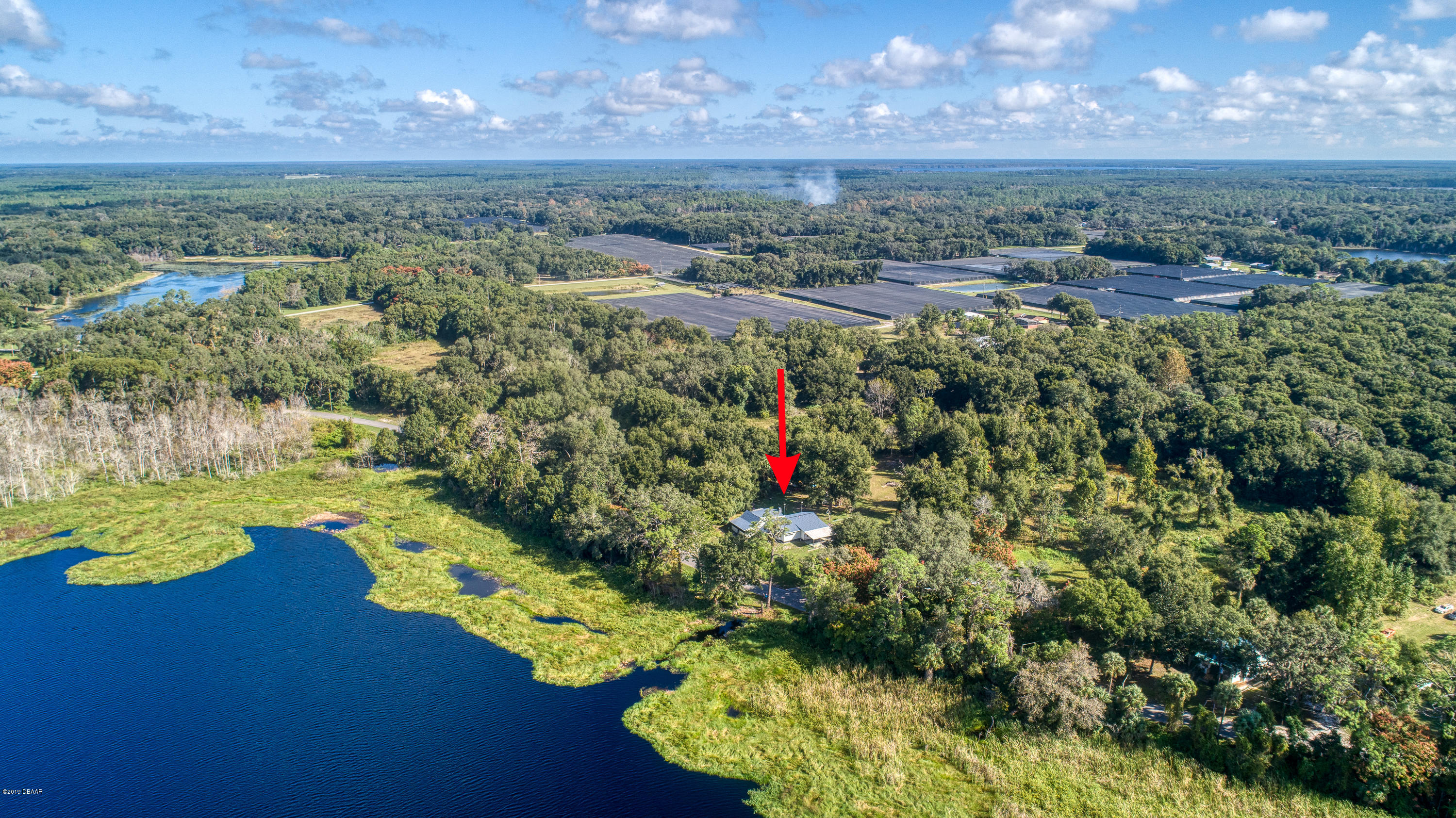 1275 Shaw Lake Road Pierson, FL 32180 - Photo 40 of 40 1275ShawLakeRoad_Drone-7_arrow