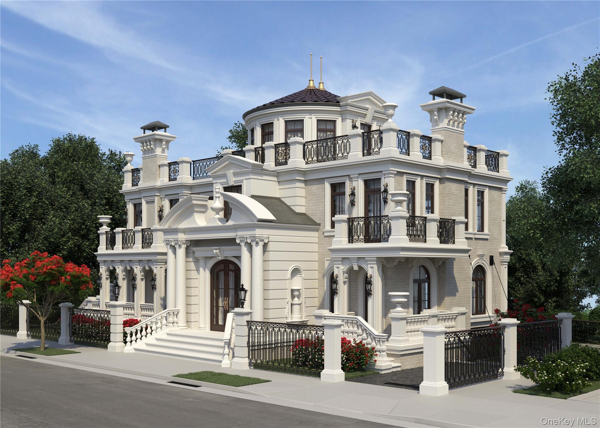 10-33 Burton Street Queens, NY 11357 - Photo 5 of 8 a front view of a house with a yard