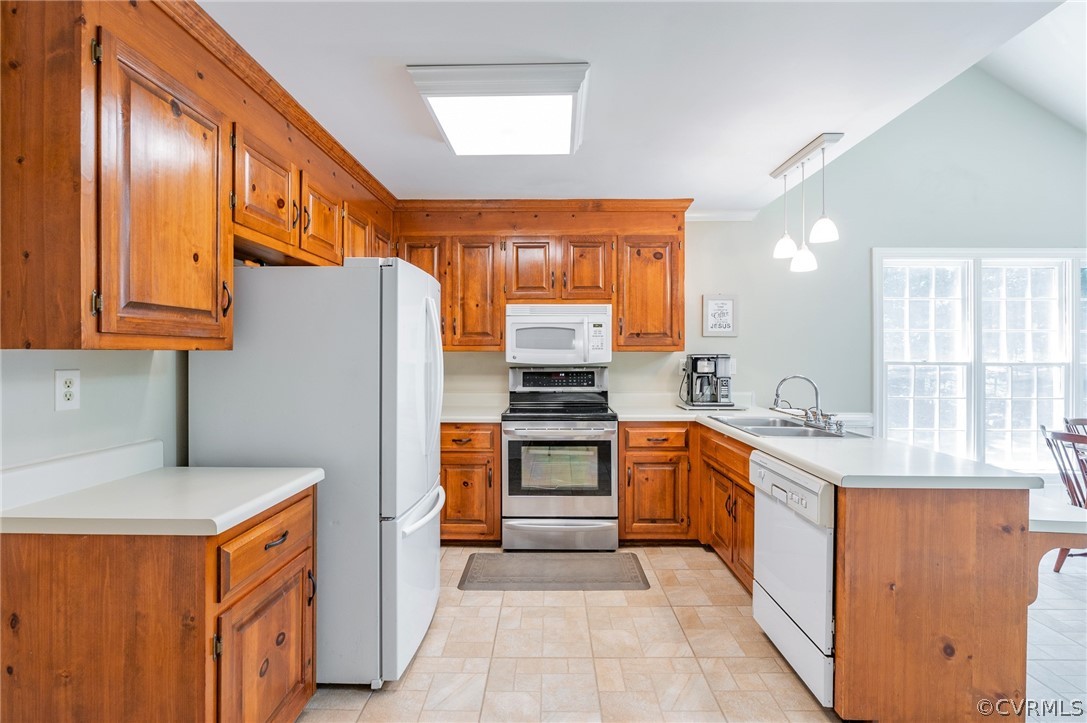 15008 Gates Mill Road Midlothian, VA 23112 - Photo 12 of 37 a large kitchen with stainless steel appliances granite countertop a stove a sink dishwasher and a refrigerator