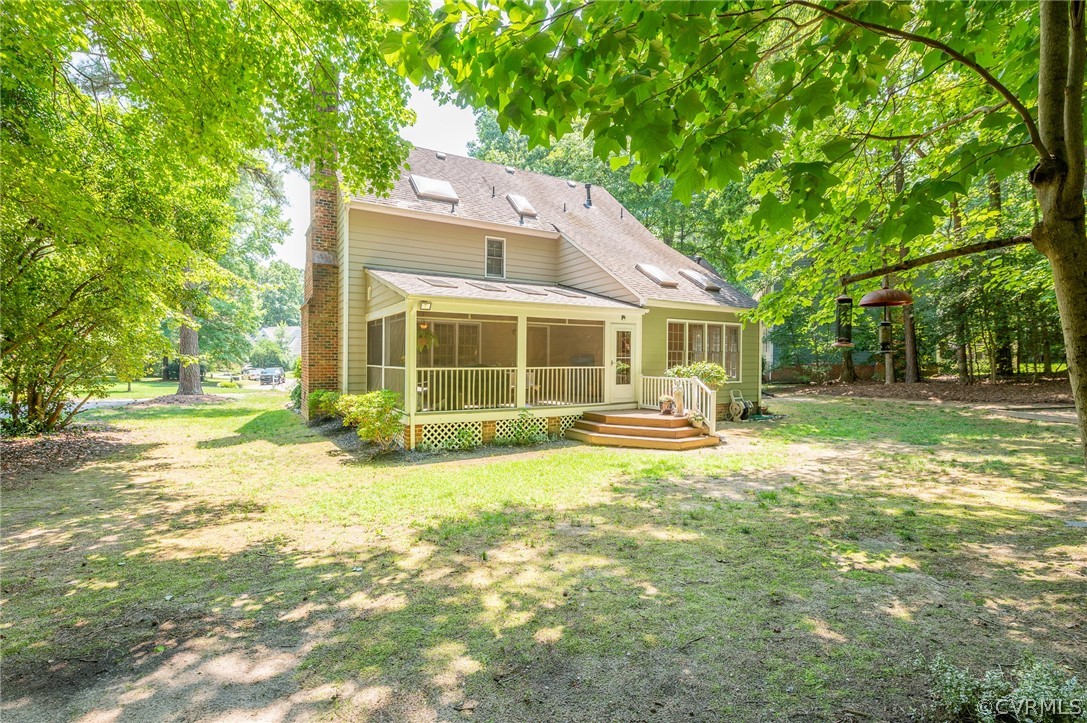 15008 Gates Mill Road Midlothian, VA 23112 - Photo 34 of 37 a view of a house with a yard