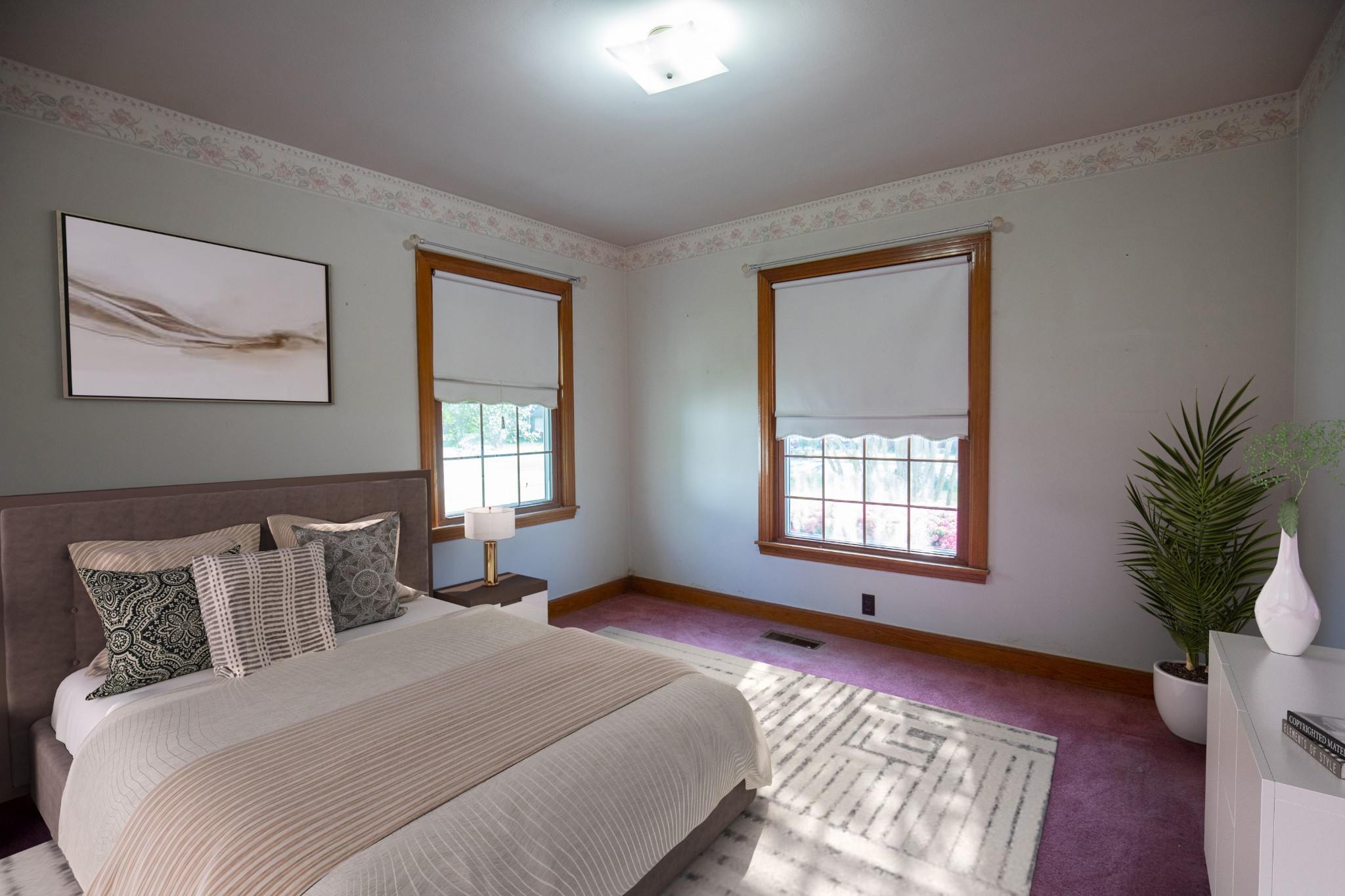 407 School Pass Madison, TN 37115 - Photo 8 of 15 a bedroom with a large bed and a window