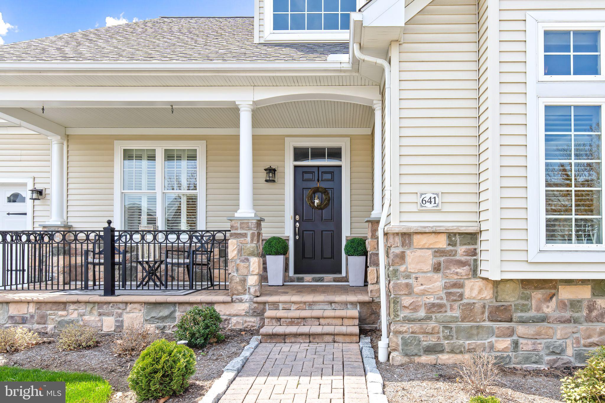 641 Dorset Street Lititz, PA 17543 - Photo 4 of 48 a front view of a house with a porch
