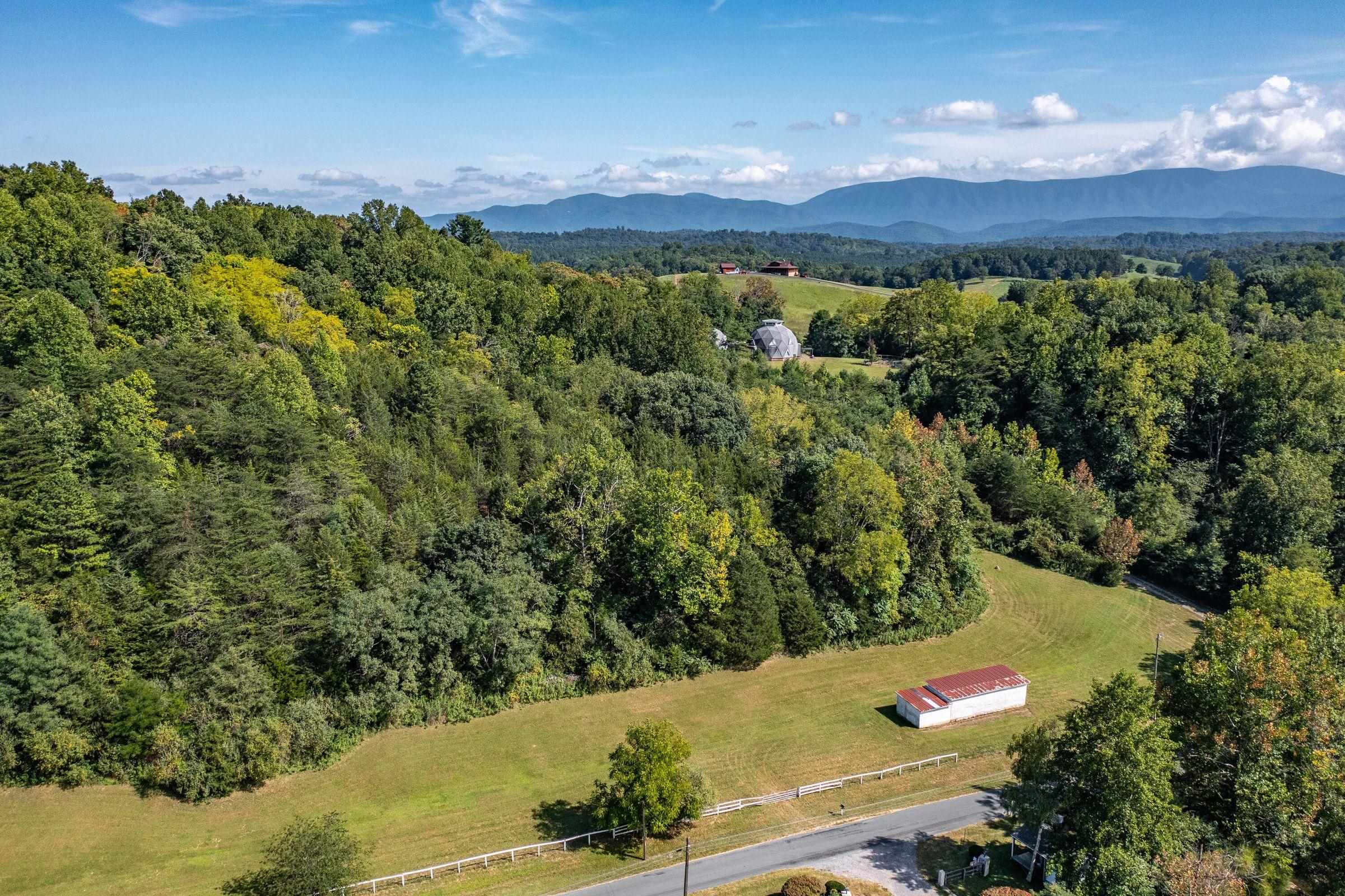 4745 Plank Road Natural Bridge, VA 24578 - Photo 65 of 75 an aerial view of a house