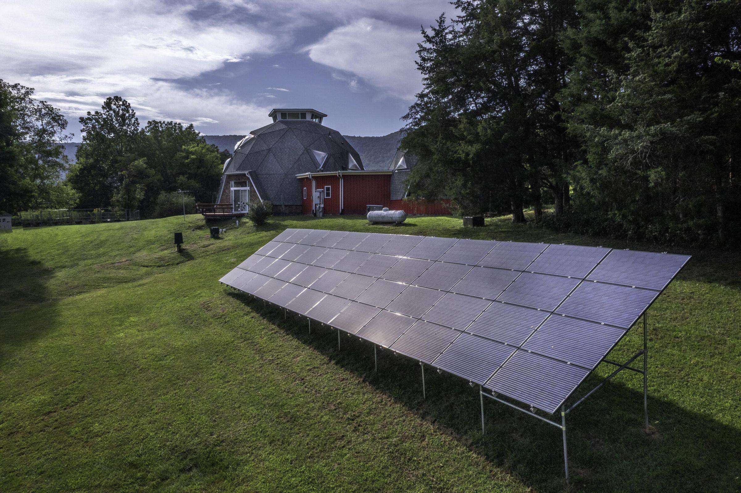 4745 Plank Road Natural Bridge, VA 24578 - Photo 72 of 75 View of the home from the solar panel.