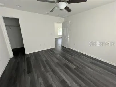 wooden floor in an empty room