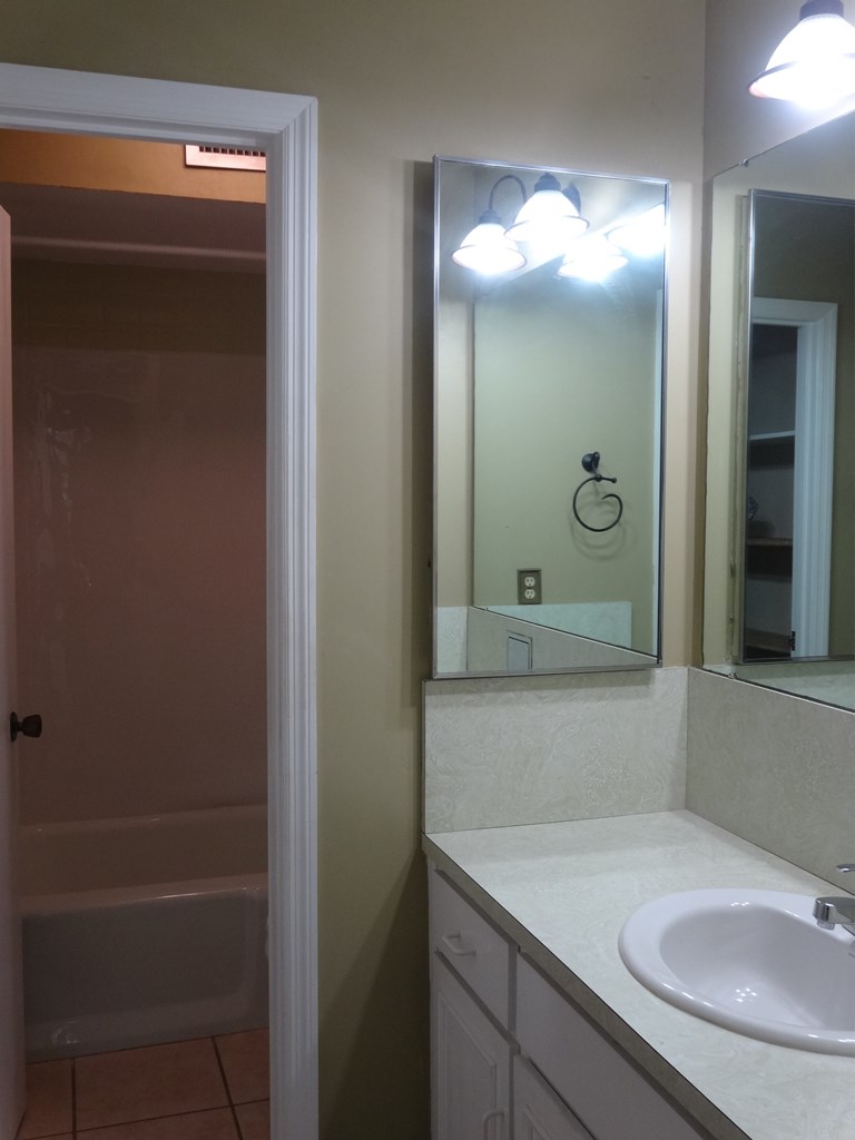 2525 Norris Road, Unit 113 Columbus, GA 31907 - Photo 20 of 40 a bathroom with a sink and a mirror