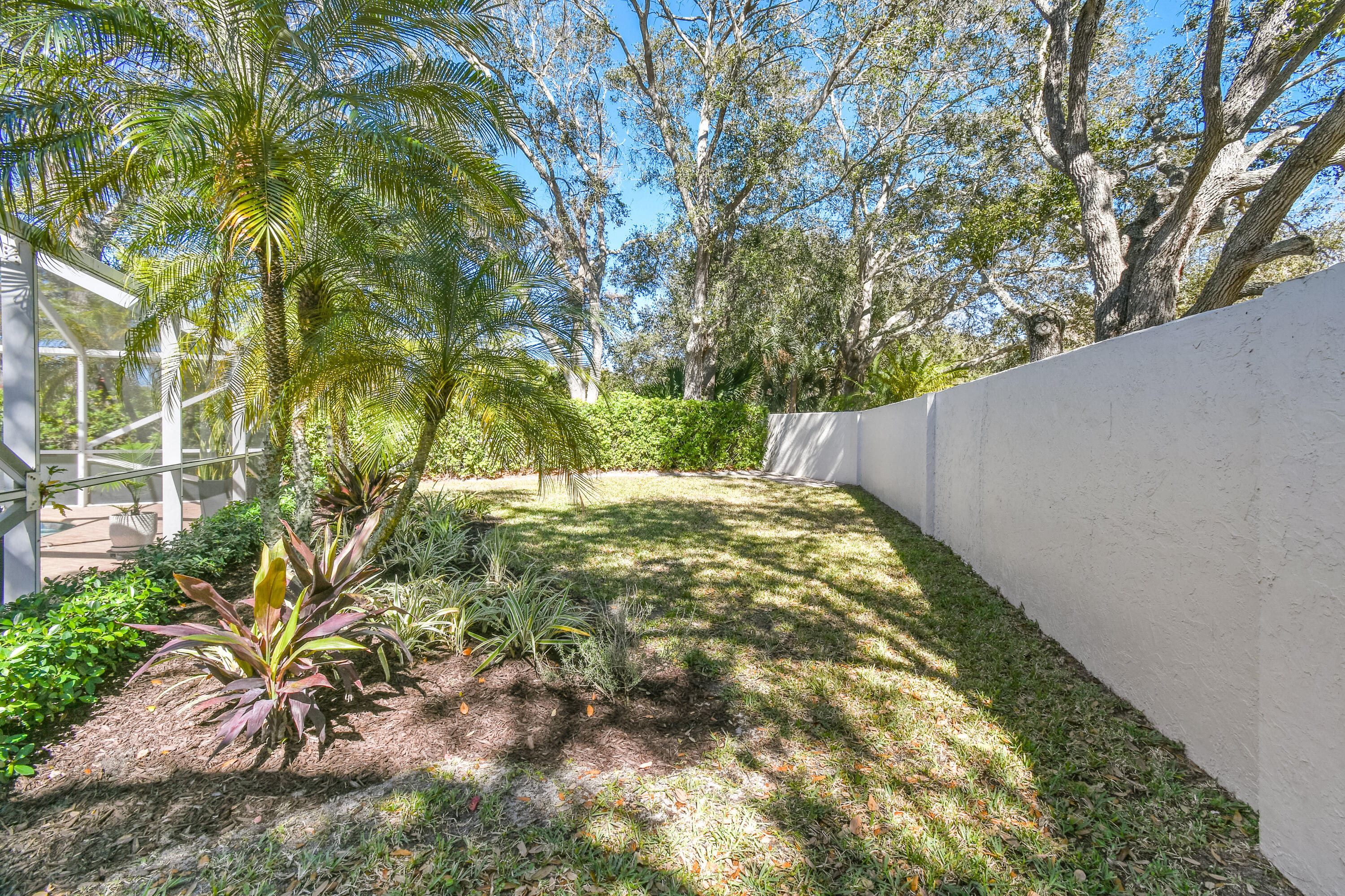 163 Spoonbill Court Jupiter, FL 33458 - Photo 56 of 67 a view of a yard with plants and trees