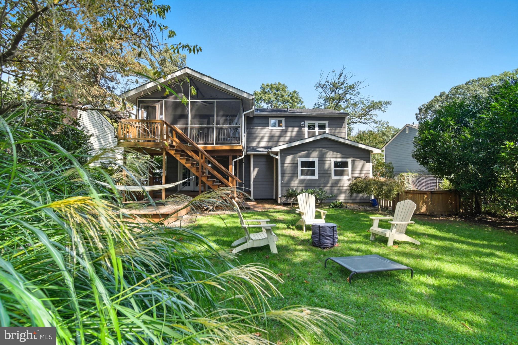 1155 Claire Road Crownsville, MD 21032 - Photo 49 of 69 Charming backyard retreat with lush greenery.