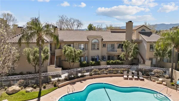 a view of outdoor space yard and swimming pool